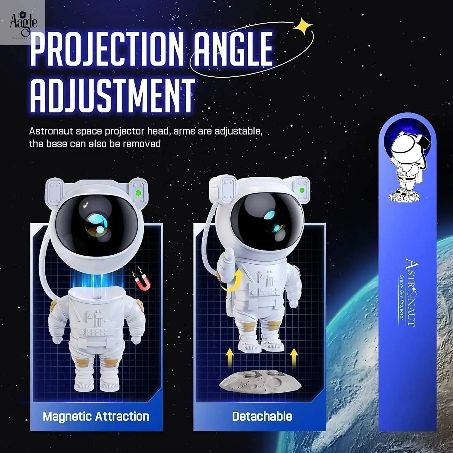 Astronaut Galaxy Projector