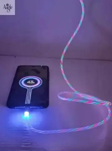 Fast 3 in 1 Multiple Pin With LED Light Magnetic Charger